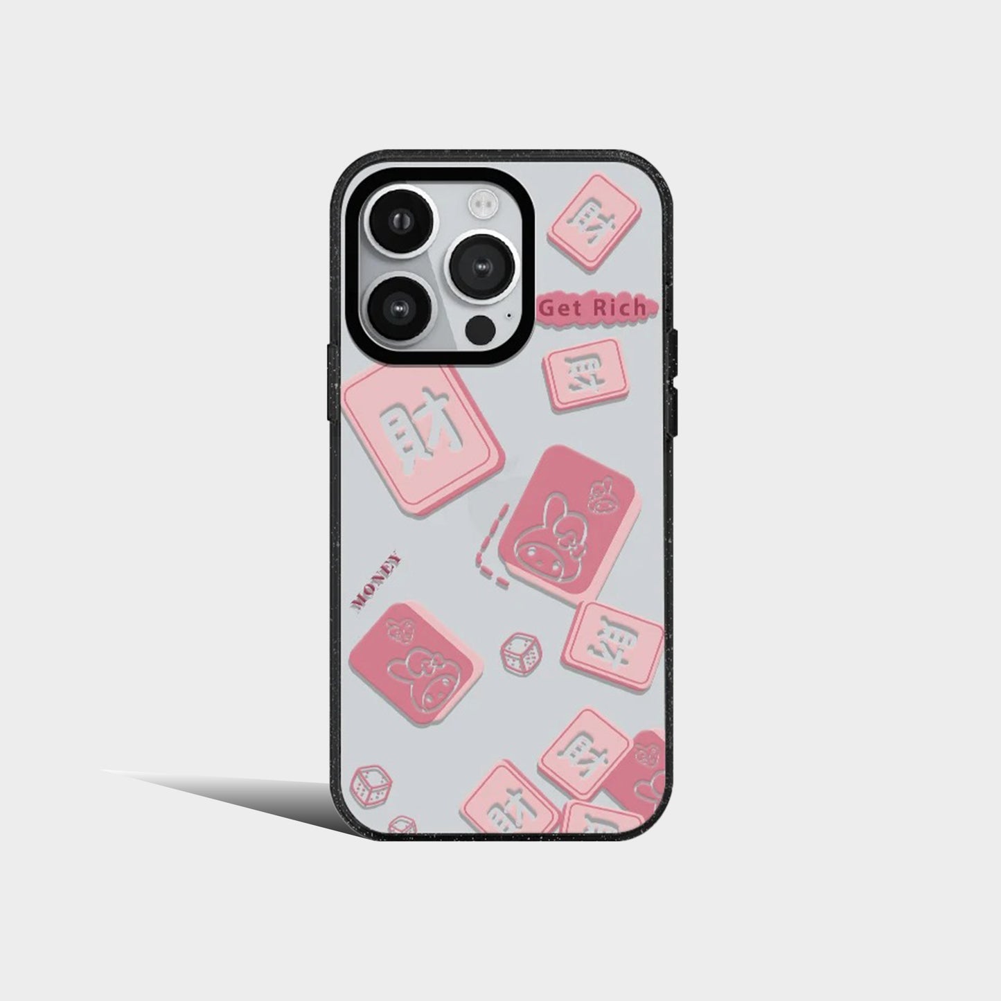 Sanrio Anime Pink Melody Acrylic Phone Case