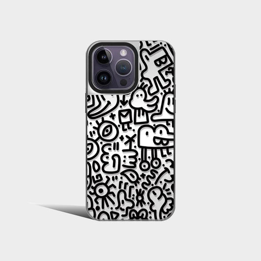 Line Graffiti iPhone Case