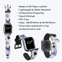 WHITE STAR iWatch Band