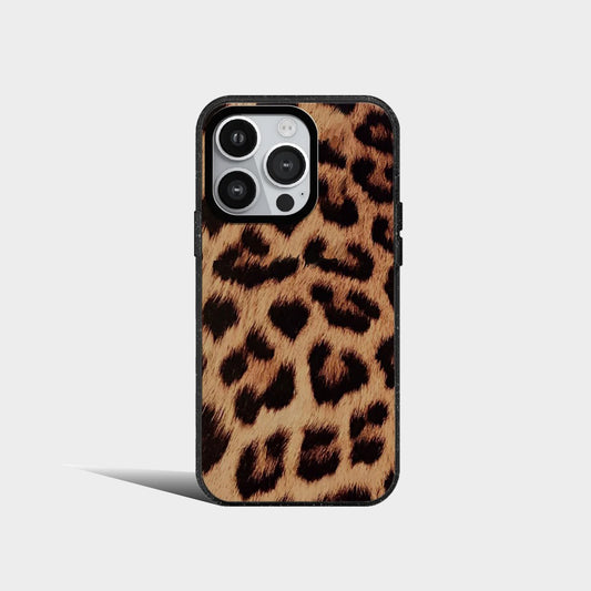 Fashion Brown Leopard Luxury Acrylic Phone Case