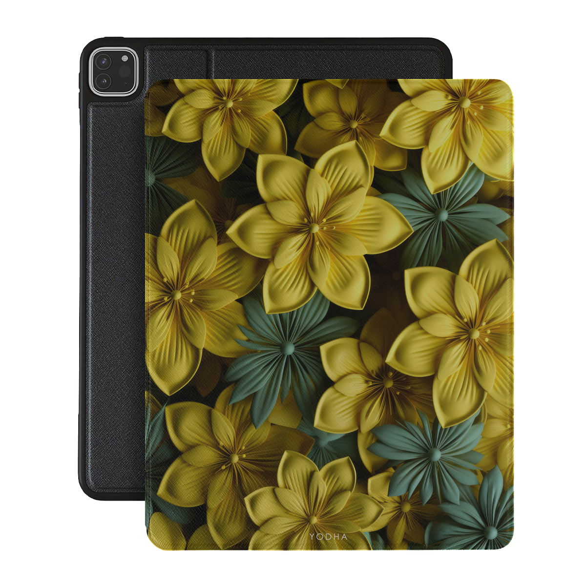 Golden Blossom iPad Case