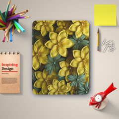 Golden Blossom iPad Case