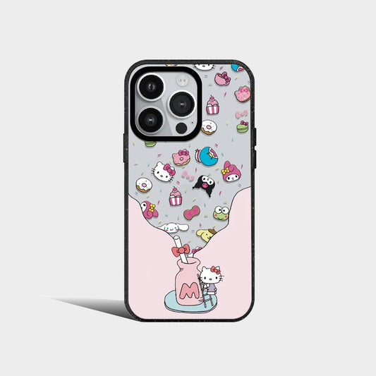 Hello Kitty Sanrio Melody Pochacco Kuromi Cute Kawaii Acrylic Phone Case