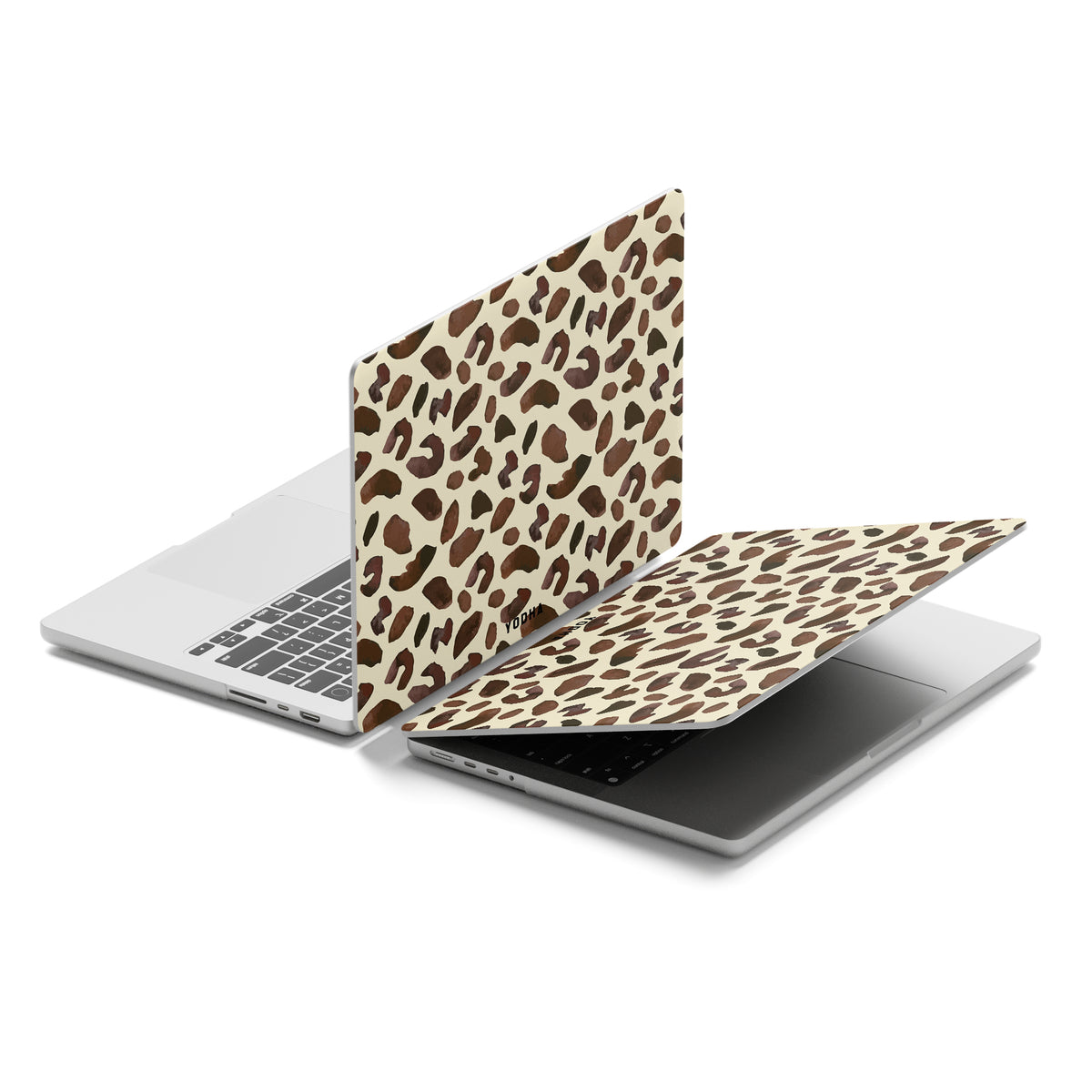 BROWN LEOPARD Macbook Case