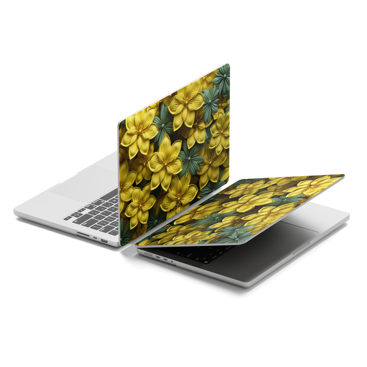 GOLDEN BLOSSOM Macbook Case