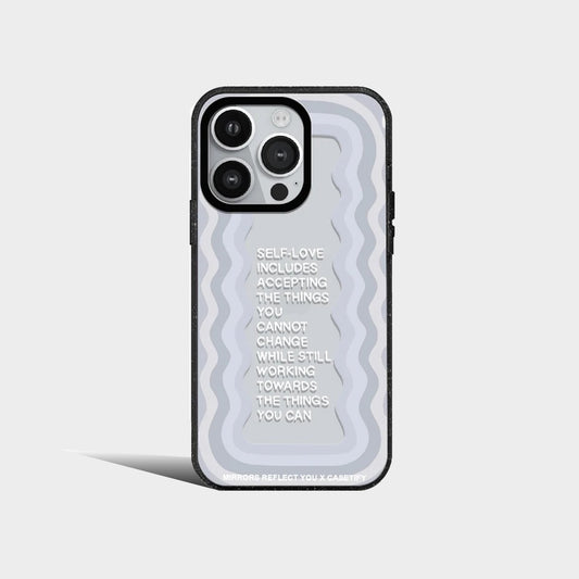 Wave inspirational slogan Acrylic Phone Case With MagSafe Phone Case