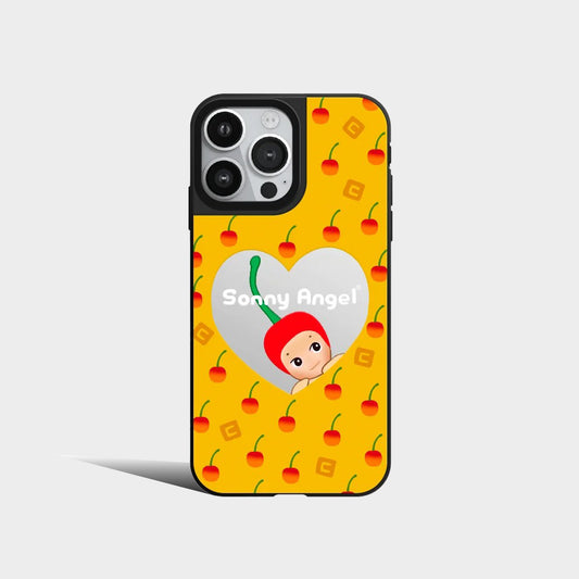 Cute Baby Fruit Mirror Magnetic Phone Case