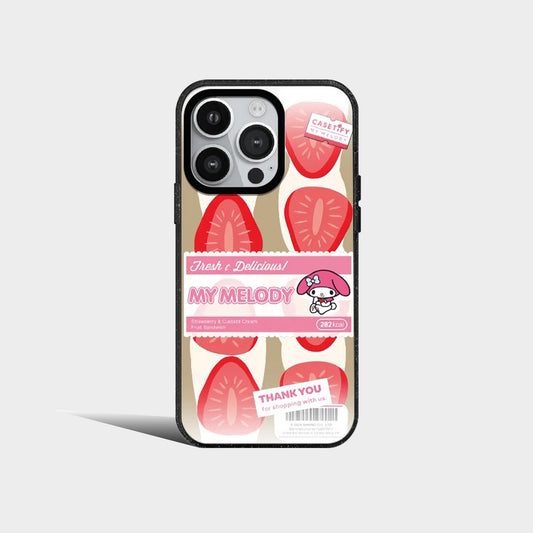 Sanrio Anime Pink Melody Acrylic Phone Case