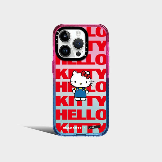 Sanrio Cotton Candy Hello Kitty Acrylic Phone Case