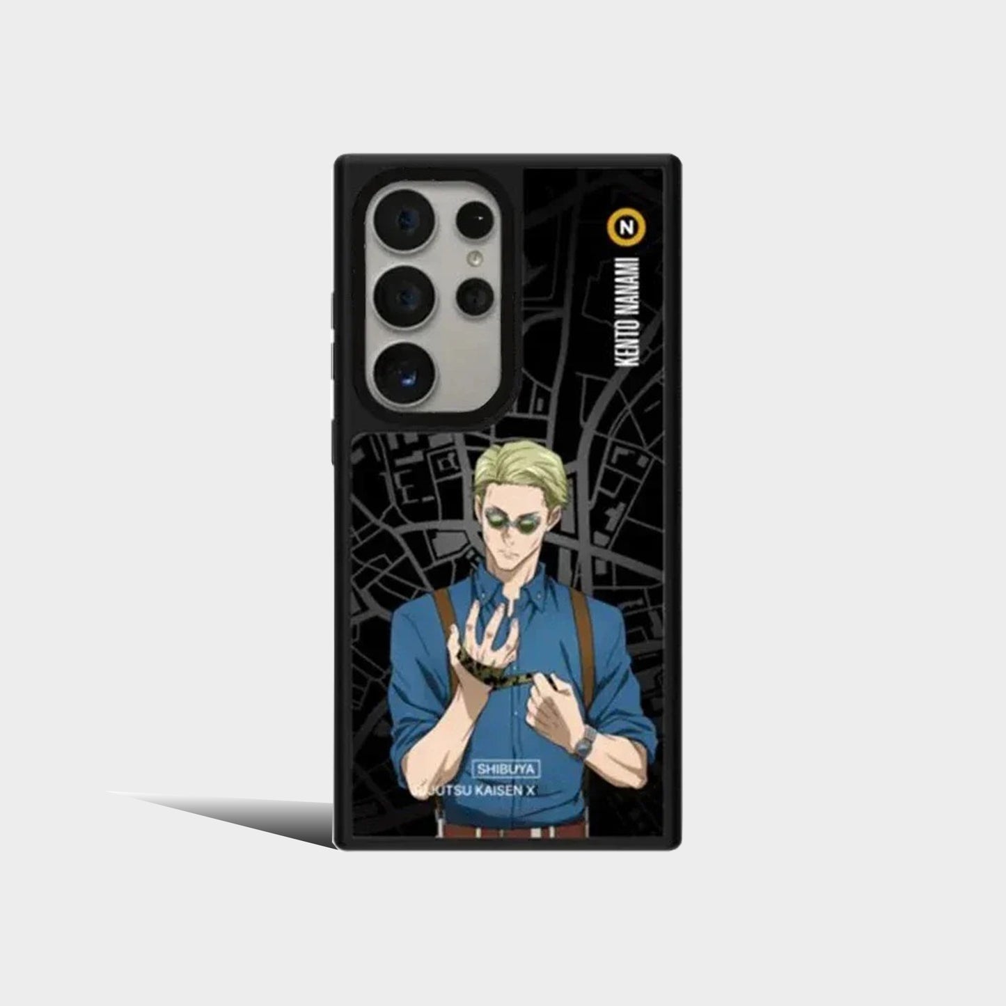 Anime Cartoon Mirror Surface Protective Case for Samsung Galaxy