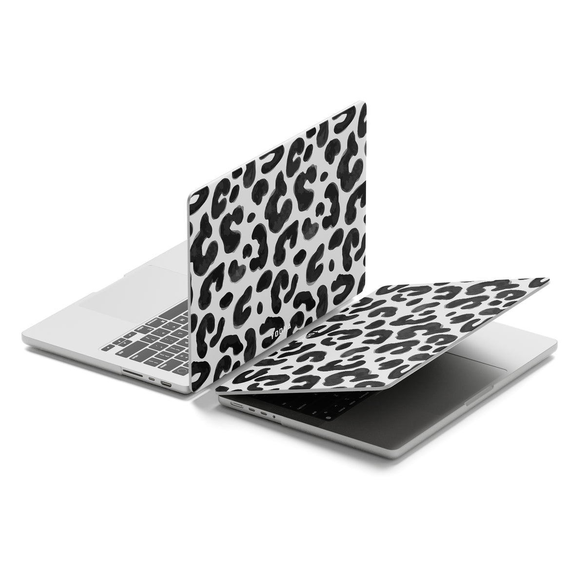 WHITE LEOPARD Macbook Case