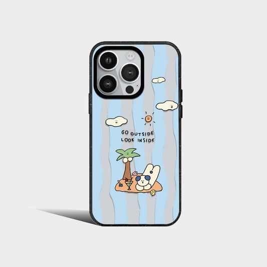 New Holiday Island Cute Acrylic Phone Case