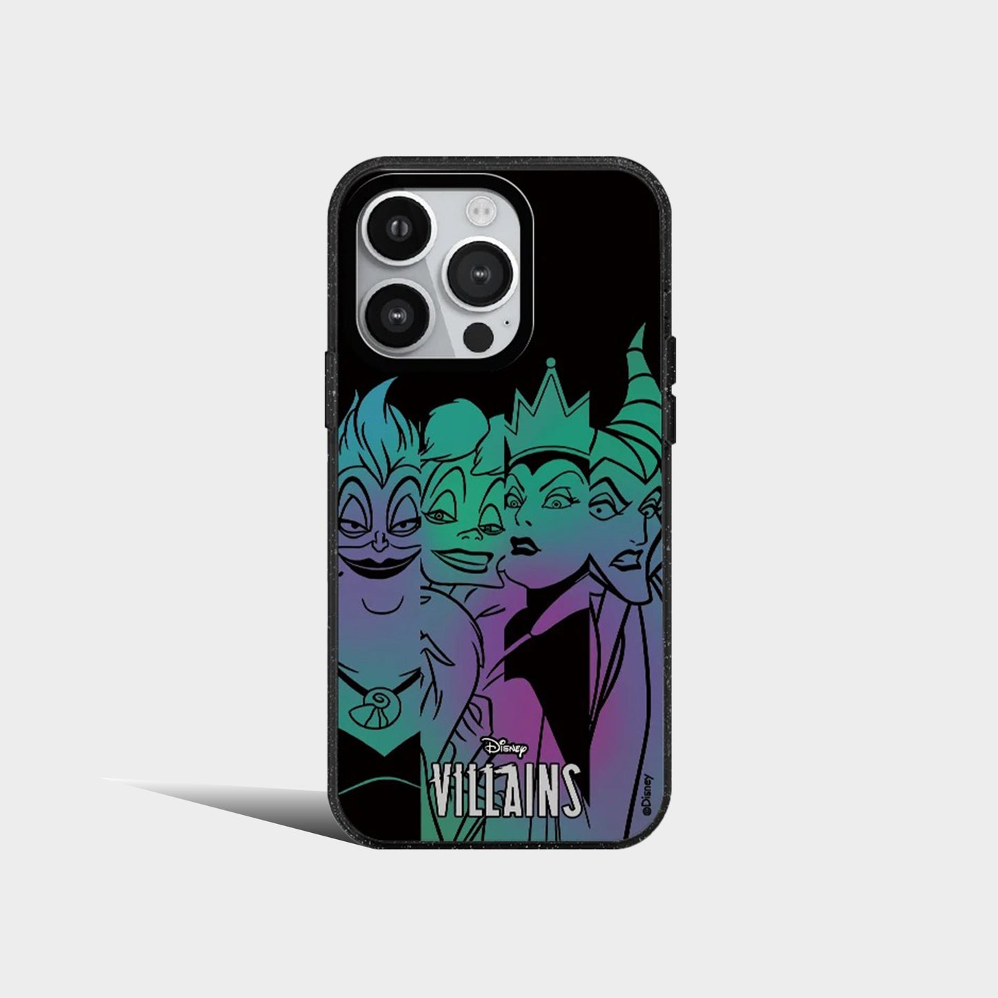 Disney Villain Evil Queen Maleficent Cruella Black Dragon Acrylic Phone Case