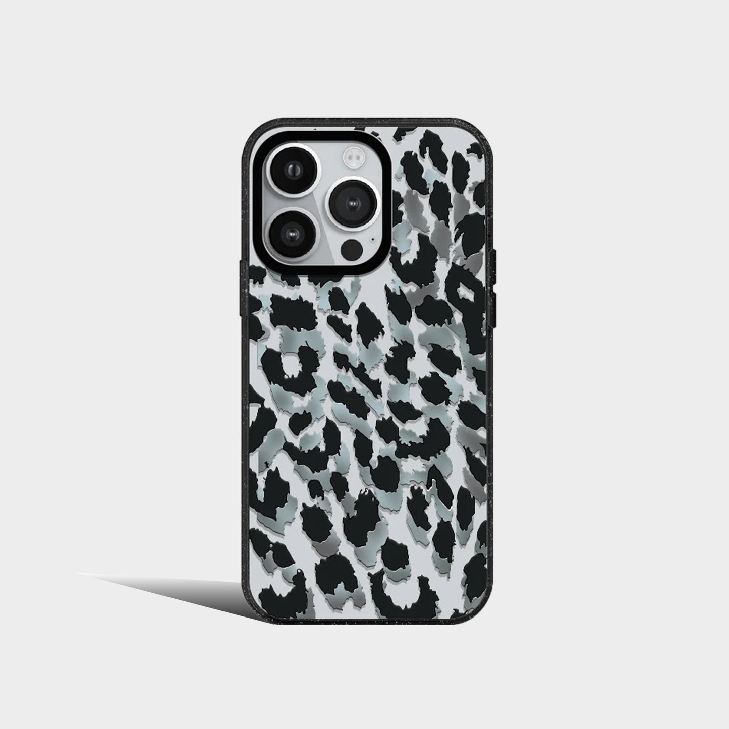 Fashion Brown Leopard Luxury Acrylic Phone Case