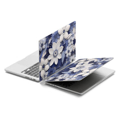 WHITE STAR Macbook Case