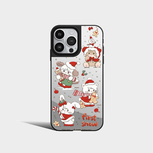 Christmas Gift Tree Mirror Phone Case