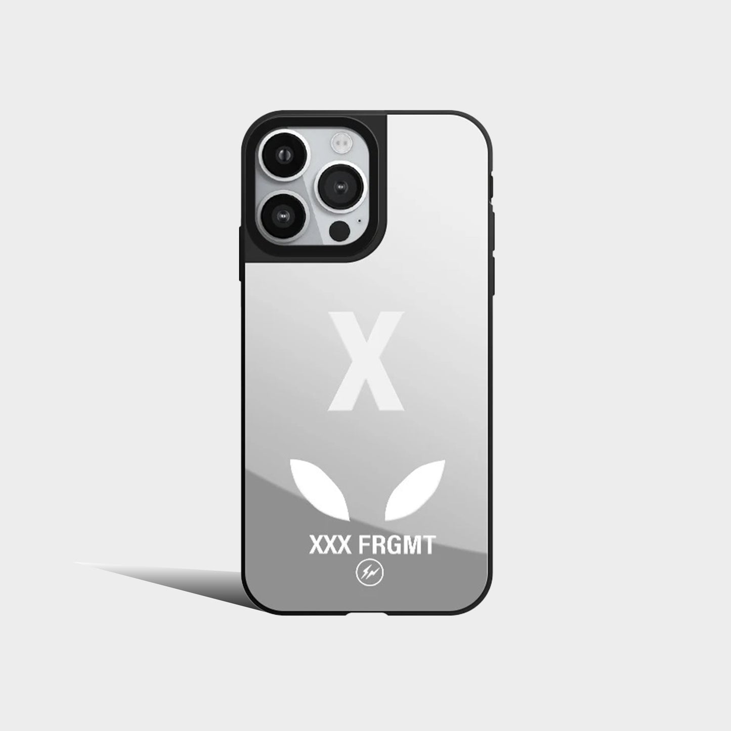 Simple Lightning X Pattern Mirror Phone Case