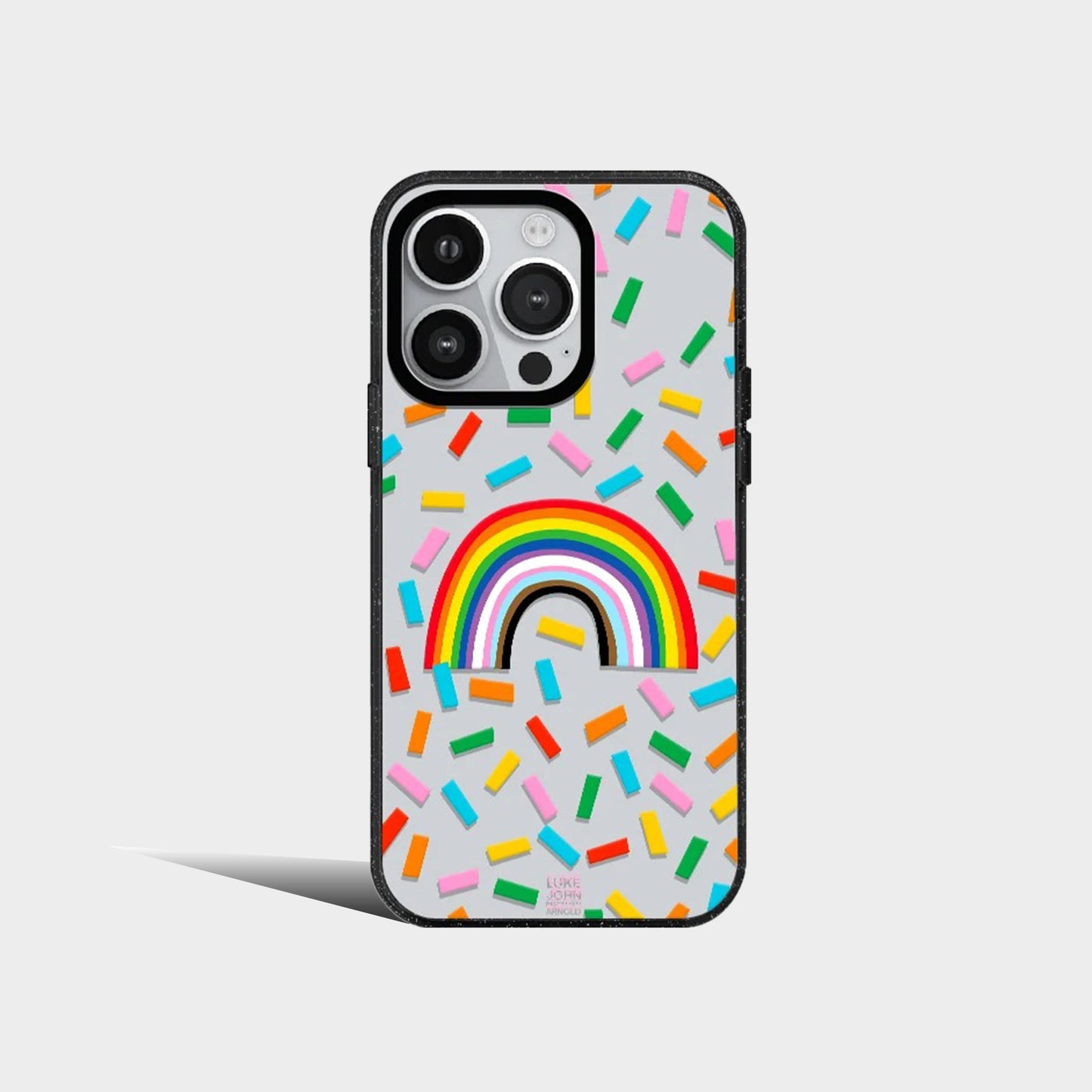 Gorgeous Rainbow Colorful Acrylic Phone Case