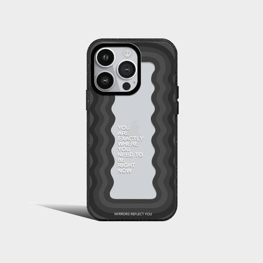 Wave inspirational slogan Acrylic Phone Case With MagSafe Phone Case