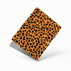 ORANGE LEOPARD Macbook Case