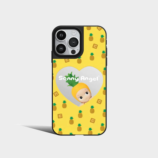 Cute Baby Fruit Mirror Magnetic Phone Case