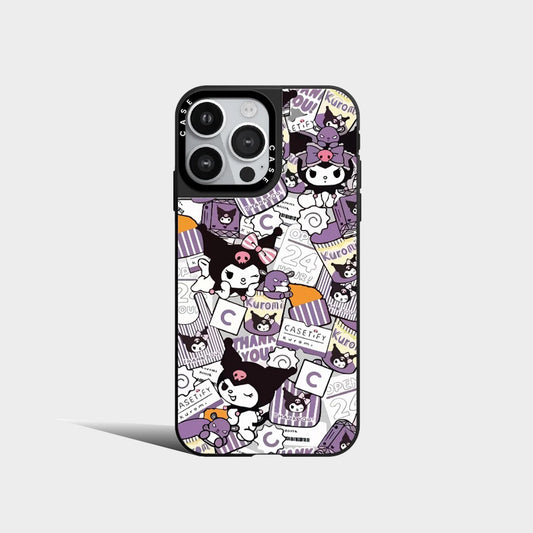 Cartoon Sanrio Kuromi Cute Mirror Phone Case