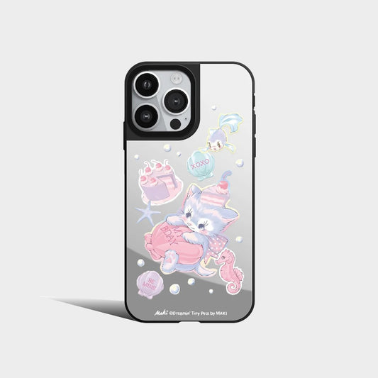 Cute Sweet Bear Candy Honey Mirror Phone Case