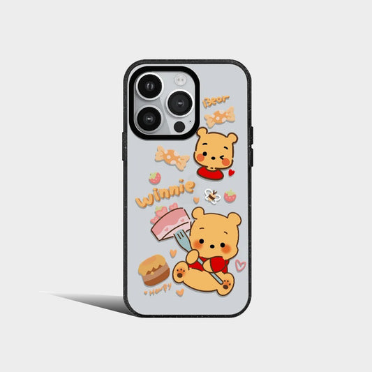 Disney Pooh Bear Tigger friends Acrylic Phone Case