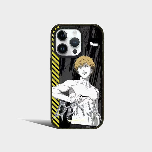 Magnetic Acrylic Anime Chainsaw Phone Case