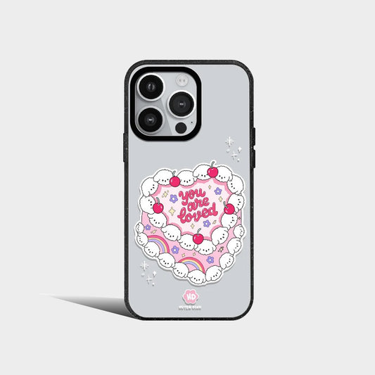 Cute White Bichon Dog Acrylic Phone Case