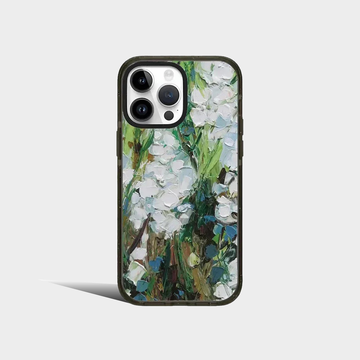 Colorful Plants 2.0 Acrylic Black Border iPhone Case