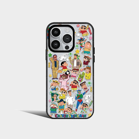 Anime Crayon Shin-chan Acrylic Phone Case