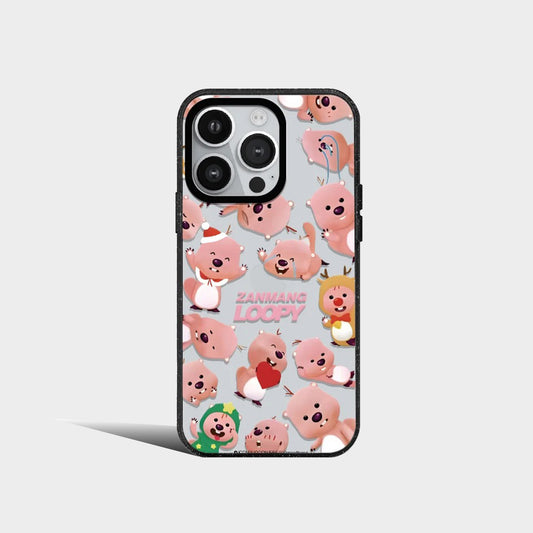 Cartoon Cute Pink Loopys Acrylic Phone Case