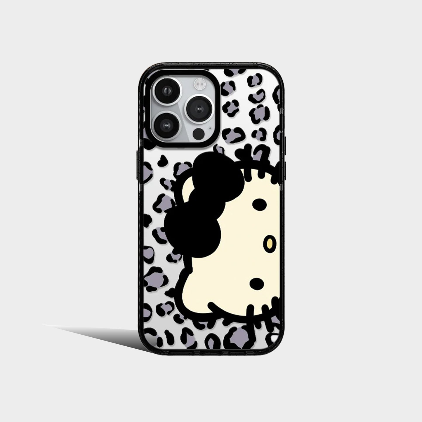 Sanrio Hello Kitty Leopard Print Acrylic Phone Case