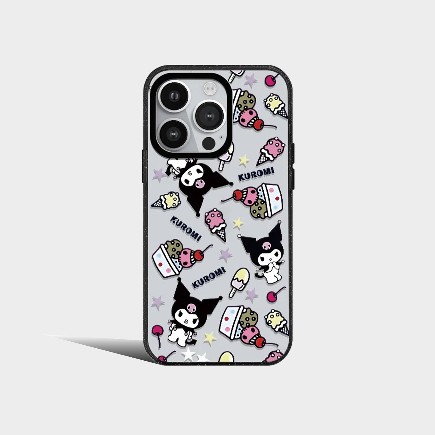 Sanrio Anime Kuromi Cartoon Acrylic Phone Case