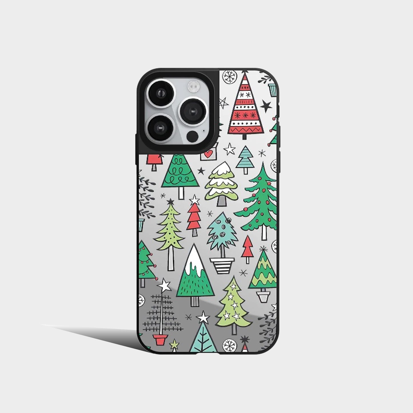 Christmas Gift Tree Mirror Phone Case