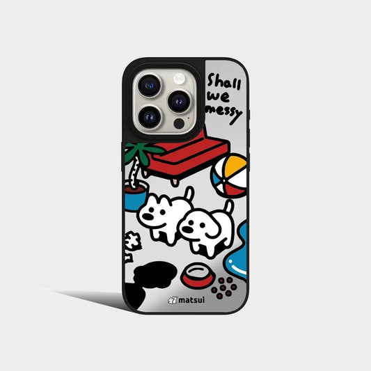 Dog Friend Mirror IPhone Case