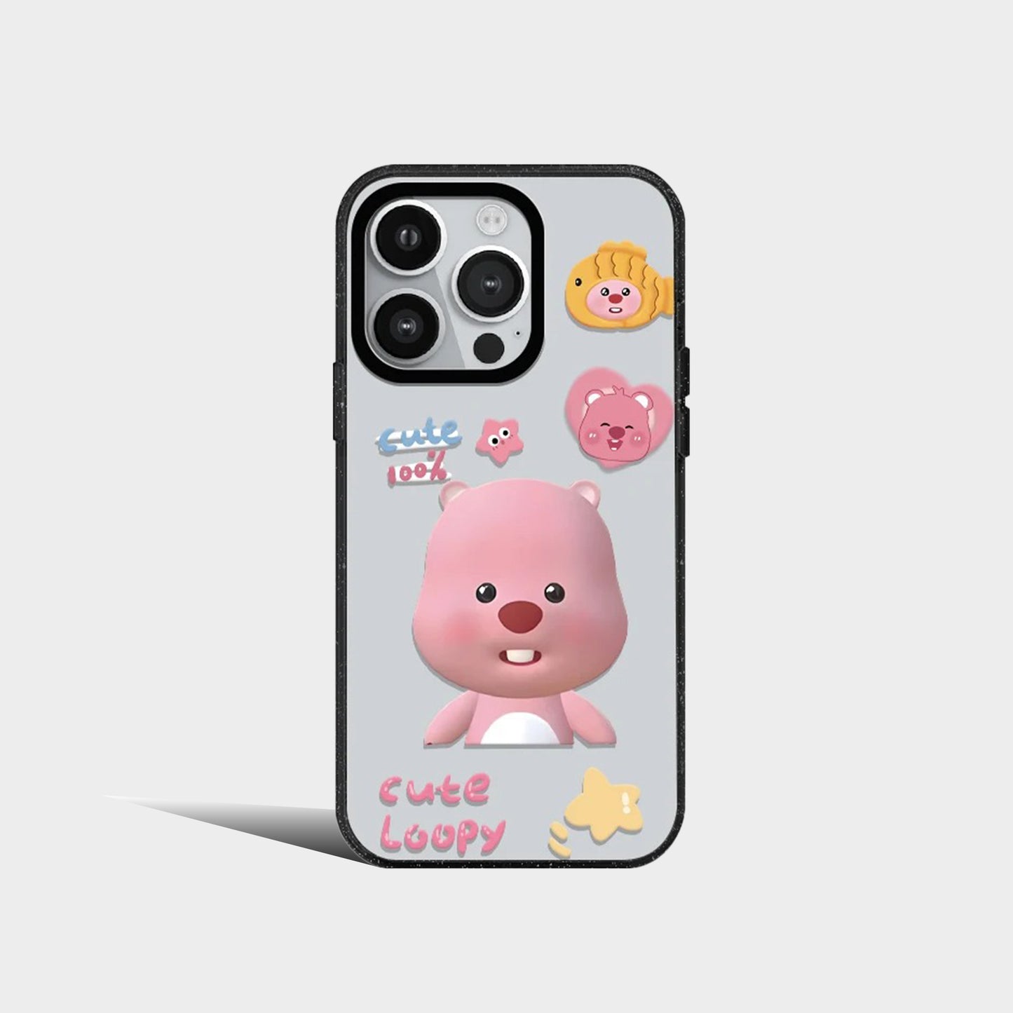 Korea Cartoon Loopy Acrylic Phone Case