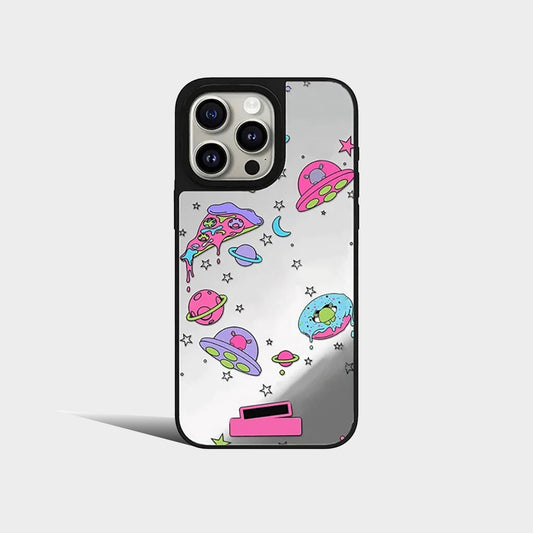 Space Rabbit Mirror IPhone Case