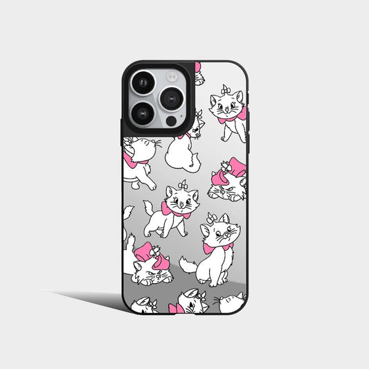 Disney Beauty Marie Cat Cute Mirror Phone Case