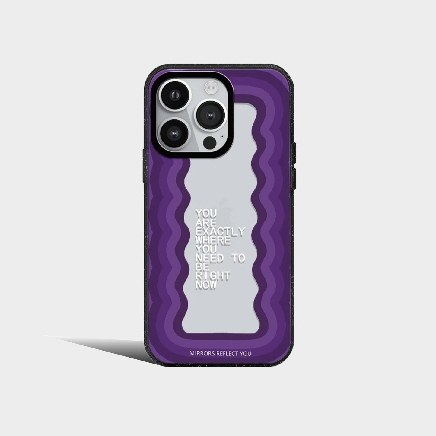 Wave inspirational slogan Acrylic Phone Case With MagSafe Phone Case