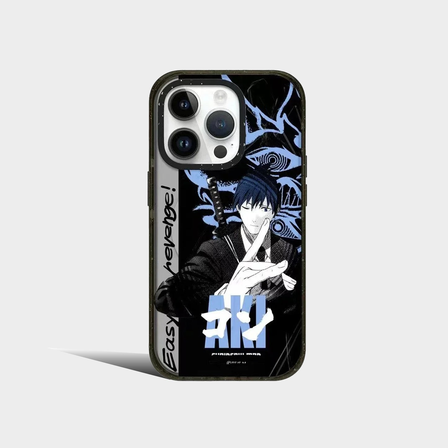 Magnetic Acrylic Anime Chainsaw Phone Case