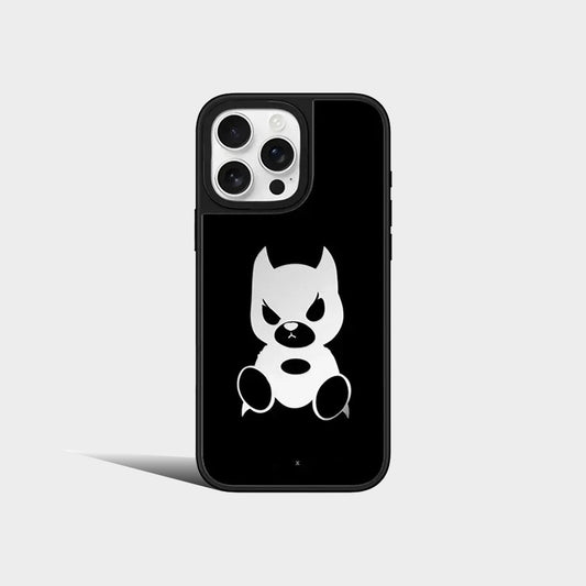 Snake Bear Cat Black Mirror IPhone Case