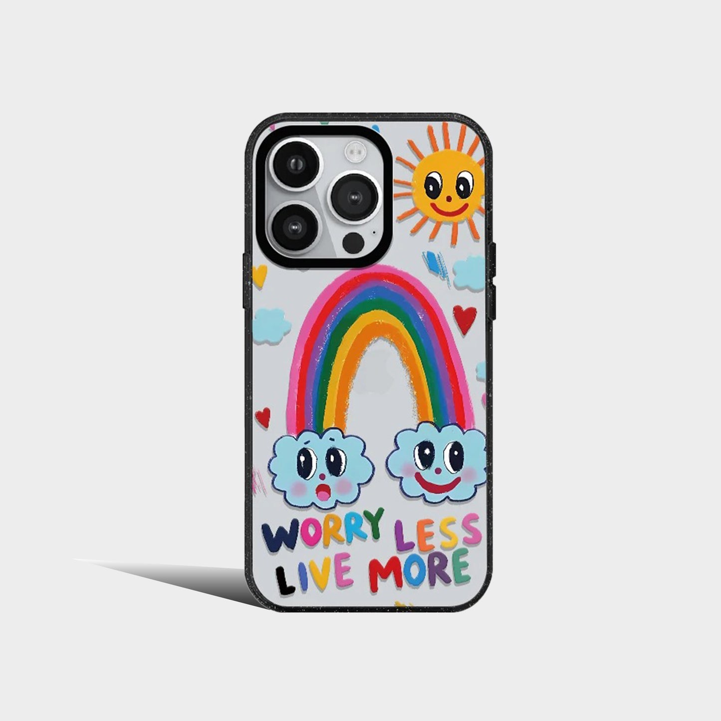 Gorgeous Rainbow Colorful Acrylic Phone Case