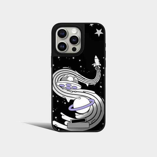 Space Rabbit Mirror IPhone Case