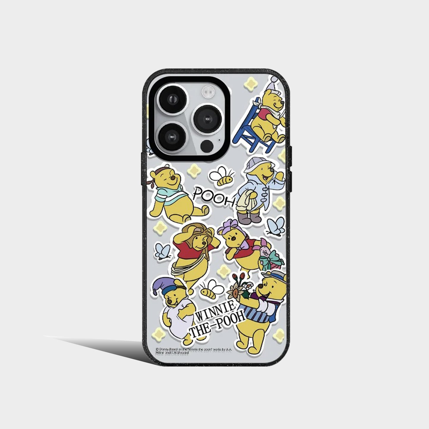 Disney Pooh Bear Tigger friends Acrylic Phone Case