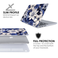 WHITE STAR Macbook Case