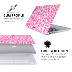 PINK LEOPARD Macbook Case