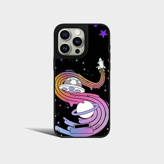 Space Rabbit Mirror IPhone Case