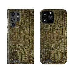 Brown Crocodile Holder Phone Case